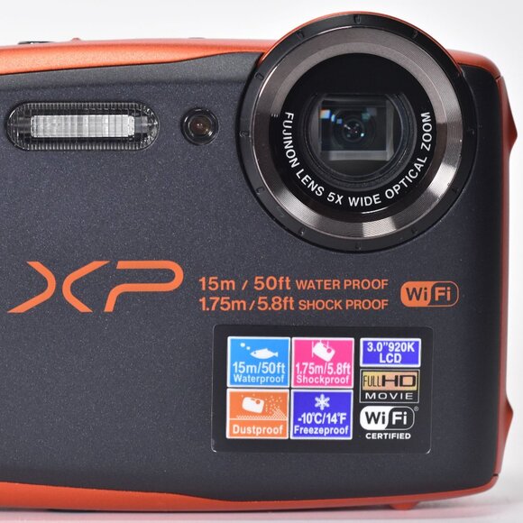 Fujifilm FinePix XP90 Digital Camera 16.4MP 5x Opt Zoom HD Video 32GB SD Card - Picture 5 of 16